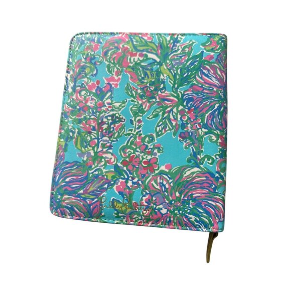 LILLY PULITZER Take Me Away Shorely Blue Travel Journal Cover - Picture 8 of 8